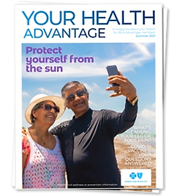 Your Health Advantage Summer 2021 magazine cover